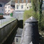 20.AVESNES-SUR-HELPE, rue de Mons sur l'Helpe - pont-écluse des Dames, batardeau séparant son cours (3)